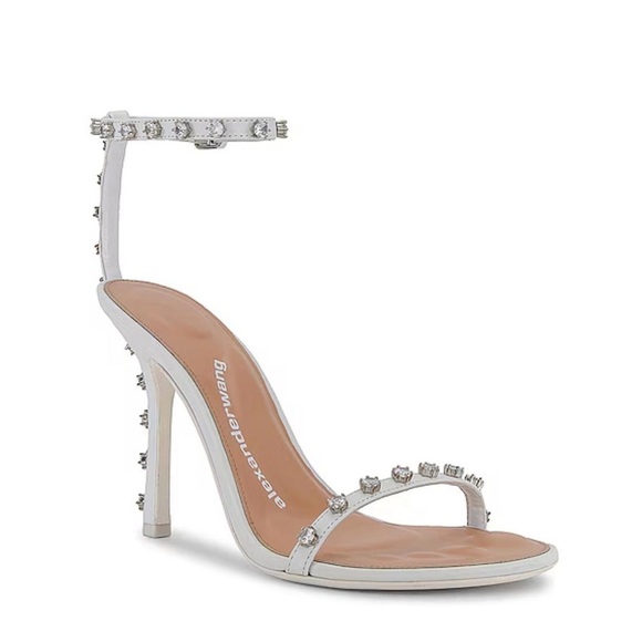 Alexander Wang Shoes - Alexander Wang Nicki 105 Crystal Stud High Heel Sandals - NWT